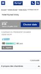 Mobile Screenshot of kyriad-vichy.fr